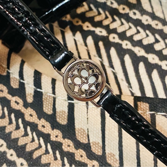 Coach Black and Tan Women's Sandals - Picture 6 of 6